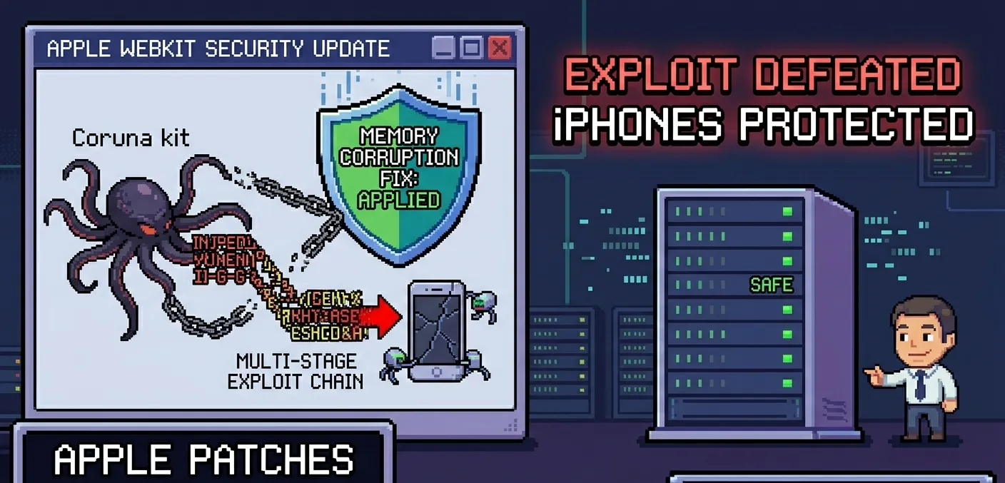 CVE-2023-43010: Vulnerabilidad de Corrupción de Memoria en WebKit Explotada en las Cadenas de Ataque Coruna